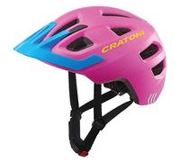 Cratoni Casque de vélo Unisex-Adult, ROS/AZU, 46-51