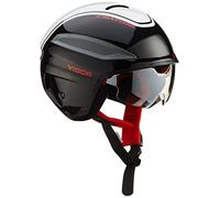 Cratoni Casque de vélo Vigor de L Black-White-Red Glossy