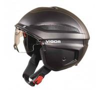 Cratoni Vigor Casque de vélo Mixte, Noir, XL (60-61 cm)