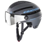 Cratoni Commuter Casque Mixte-Adulte, Noir, S-M (54-58 cm)