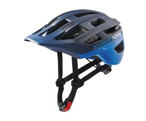 Cratoni Fahrradhelm AllRace (MTB) Blau Matt, GR. M/L (56-61cm), 110706G2
