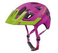 Cratoni Maxster Pro Casque de vélo pour Enfant XS-S Pink/Lime Matt