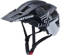 CRATONI MTB - Casque vélo AllSet Pro noir/blanc mat