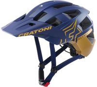 CRATONI MTB-Helm AllSet Pro blau/gold matt