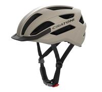 Cratoni Pacer 2.0 Casque de vélo familial - Casque de ville - Casque de randonnée - 265 g (sable mat, S-M (54-58 cm))