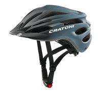Cratoni Pacer Jr Casque Unisexe-Adulte, Noir/Gris Mat, m