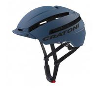 Cratoni Unisexe - Casque C-Loom pour Adulte - Bleu Mat, M