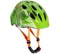 CratoniAkino Casque de vélo pour Enfant, Enfant, Akino, Dino Green Glossy