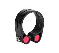 Crauffe de poteau de selle en fibre de carbone Cerce de siège de vélo à débit rapide 35 mm Ajustement léger durable pour vélo de vélo de montagne vélo pliant vélo noir
