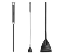 Cravache équitation avec poignée gel Waldhausen Noir 65 cm