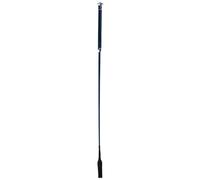 Cravache équitation en cuir Covalliero Bleu 65 cm