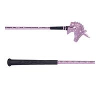 Cravache équitation enfant QHP Licorne Rose 65 cm