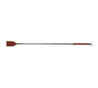 Cravache équitation pour cheval Whip & Go Soft Rouge 65 cm
