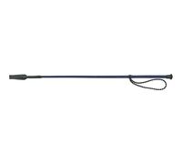 Cravache équitation pour cheval Whip & Go Twist Bleu 65 cm