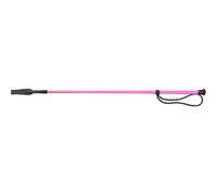 Cravache équitation pour cheval Whip & Go Twist Rose 53 cm