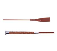 Cravache équitation QHP Bello Marron 65 cm