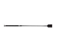 Cravache équitation QHP Shine Noir 65 cm