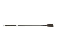Cravache équitation Whip & Go Effet cuir Marron 65 cm