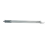 Cravage Basique - 110 CM Noir - Équitation Dressage Récolte Cravache Équitation