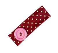 Cravate à cheveux à bouton à la mode, bandeau extensible pour femmes et filles, bandeau élastique parfait pour l ' entraînement et les tenues décontractées, bandeau pour femmes