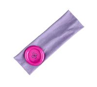 Cravate à cheveux à bouton à la mode, bandeau extensible pour femmes et filles, bandeau élastique parfait pour l ' entraînement et les tenues décontractées, bandeau pour femmes