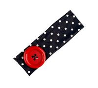 Cravate à cheveux à bouton à la mode, bandeau extensible pour femmes et filles, bandeau élastique parfait pour l ' entraînement et les tenues décontractées, bandeau pour femmes