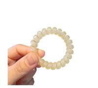 Cravate À Cheveux En Spirale Mate, 10 Pièces, Sans Trace, Minimaliste Et Mignonne, Adaptée À L'attache(Beige)