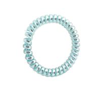 Cravate À Cheveux Style Bobine, Minimaliste, Haute Élasticité, Mince, Portée Comme Bracelet, 10 Pièces(Sky-blue)