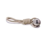 Cravate avec balle de tennis en coton Ligne de coton naturel pour chiens Record