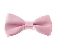 Cravate Avenue Signature Clj Charles Le Jeune. Noeud papillon enfant. Ajustable, Microfibre. Rose. Uni.