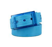 Cravate Avenue Signature Skimp. Ceinture Souple. Originale - Bleu Azur, Uni - Produit Original - Designé En France