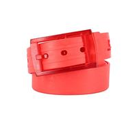 Cravate Avenue Signature Skimp. Ceinture Souple. Originale - Rouge, Uni - Produit Original - Designé En France