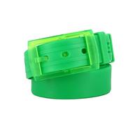Cravate Avenue Signature Skimp. Ceinture Souple. Originale - Vert Fluo, Uni - Produit Original - Designé En France