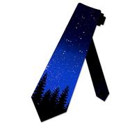 Cravate Classique Étoile De L'Espace Extra-Atmosphérique Constellation D'Orion Confortable Mariage Cravates Homme Élégant Remise De Diplôme Cravate Mode 8X143Cm