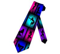 Cravate Classique Strip-Teaseuse, Club De Strip-Tease, Enterrement De Vie De Garçon Haute Qualité Travail Cravates Homme Confortable Fete Cravate Mode 8X143Cm