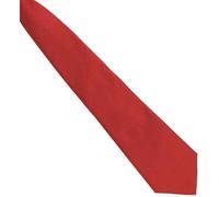 Cravate clip-on Premier pour hommes, différentes couleurs RW1163 (taille unique) (Rouge)