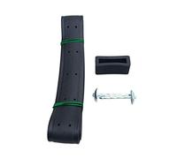 Cravate de Jardin, Tuteur Plante, Heavy Duty en Caoutchouc Souple Attaches réglable Jardin Arbre Liens pour Aider à Soutenir Les Plantes Vignes Jardinage (2pcs 90x3.8cm with Hole)