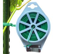 Cravate de Jardinage, Attaches de Support de Ficelle de Jardin, Attaches de Support réutilisables pour la Croissance et l'entretien des de Jardinage, Fournitures de Fleuriste, coupeur intégré