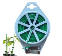Cravate de Jardinage | Cravates Vertes pour de Jardin - Fil de Jardin pour grimpantes, fixateur de Vigne grimpante avec Coupe pour Attacher, Fixer Les