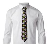 Cravate de mariage Logo de la paix du drapeau de Sao Cravate Fantaisie | Fête Cravate étroite hommes Cravate pour Travail Prom homme