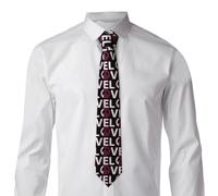 Cravate de mariage Qatar Drapeau qatari Logo Paix Amour hommes Cravate | Business Cravate d'affaires Cravate pour Travail Prom homme