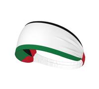 Cravate de sport drapeau de la Palestine pour homme et femme - Bandeau cravate confortable et élégant pour toutes les activités