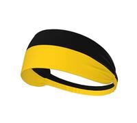 Cravate de sport drapeau du canton de Saxe-Anhalt pour homme et femme - Bandeau cravate confortable et élégant pour toutes les activités