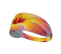 Cravate de sport pour homme et femme Fleurs en fleurs - Bandeau cravate confortable et élégant pour toutes les activités