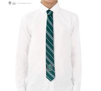 Cravate Écusson Tissé Serpentard Enfants - Harry Potter Vert TU