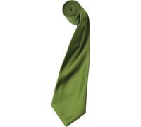 Cravate en satin Premier pour homme, unie RW1152 (taille unique) (Oase)