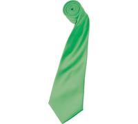 Cravate en satin Premier pour homme, unie RW1152 (taille unique) (Pomme)