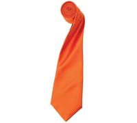 Cravate en satin Premier pour homme, unie RW1152 (taille unique) (Terracotta)