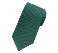 Cravate Extra Longue Homme Microfibre Tissée Jacquard XL 160 cm - Vert - X-Large