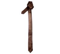 Cravate fine Retreez - styles et couleurs variés - Marron - Taille Unique
